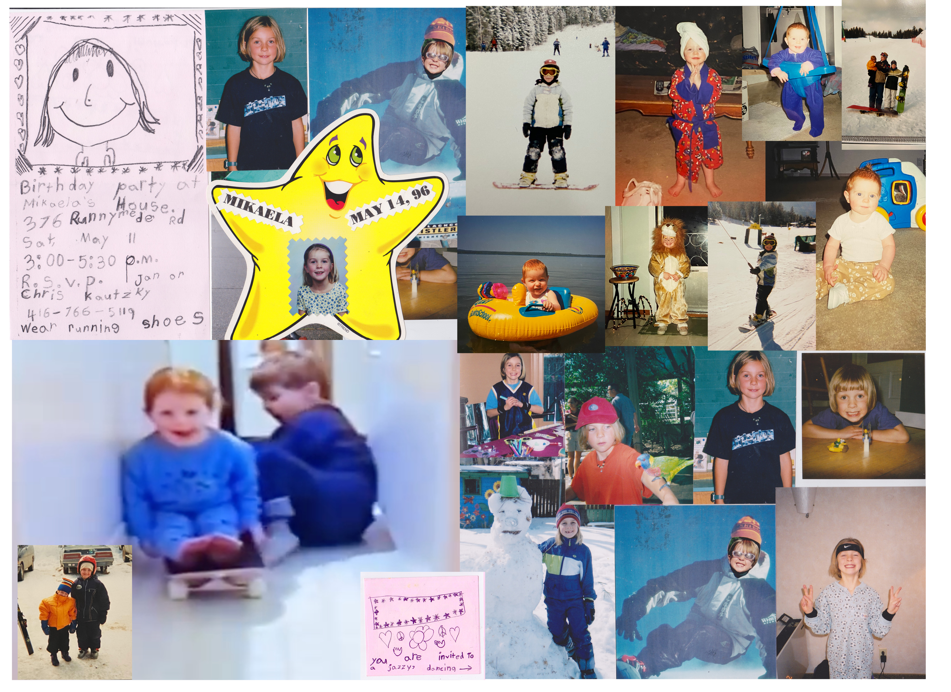 queerchildhood picture collage